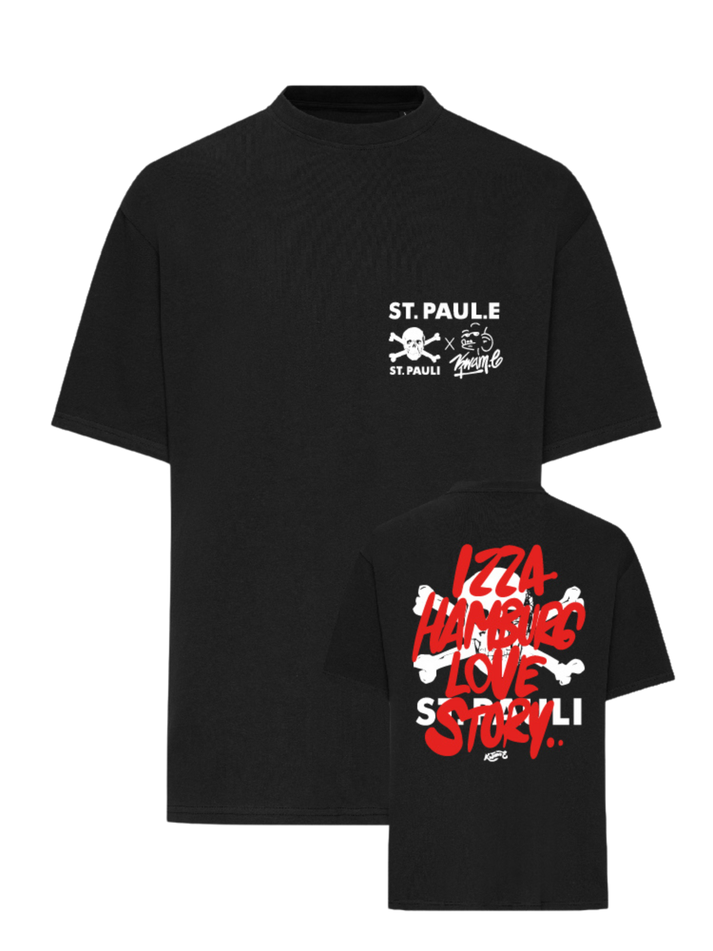 Kwam.E x St.Pauli - Izza Lovestory Tee