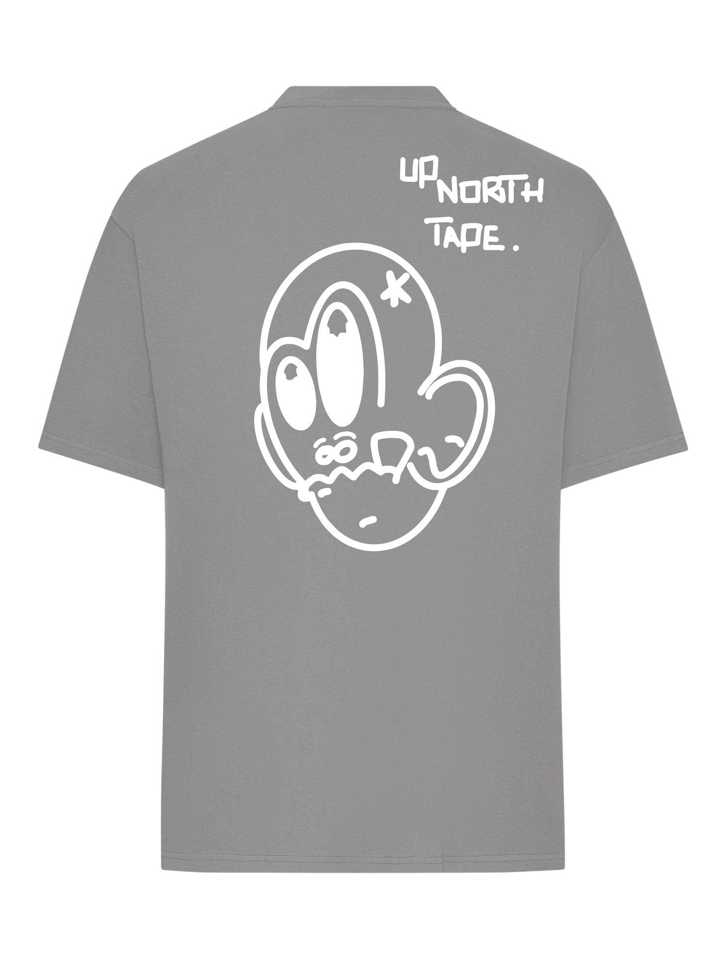 Up North Shirt (grey Edition) - Backprint Affe