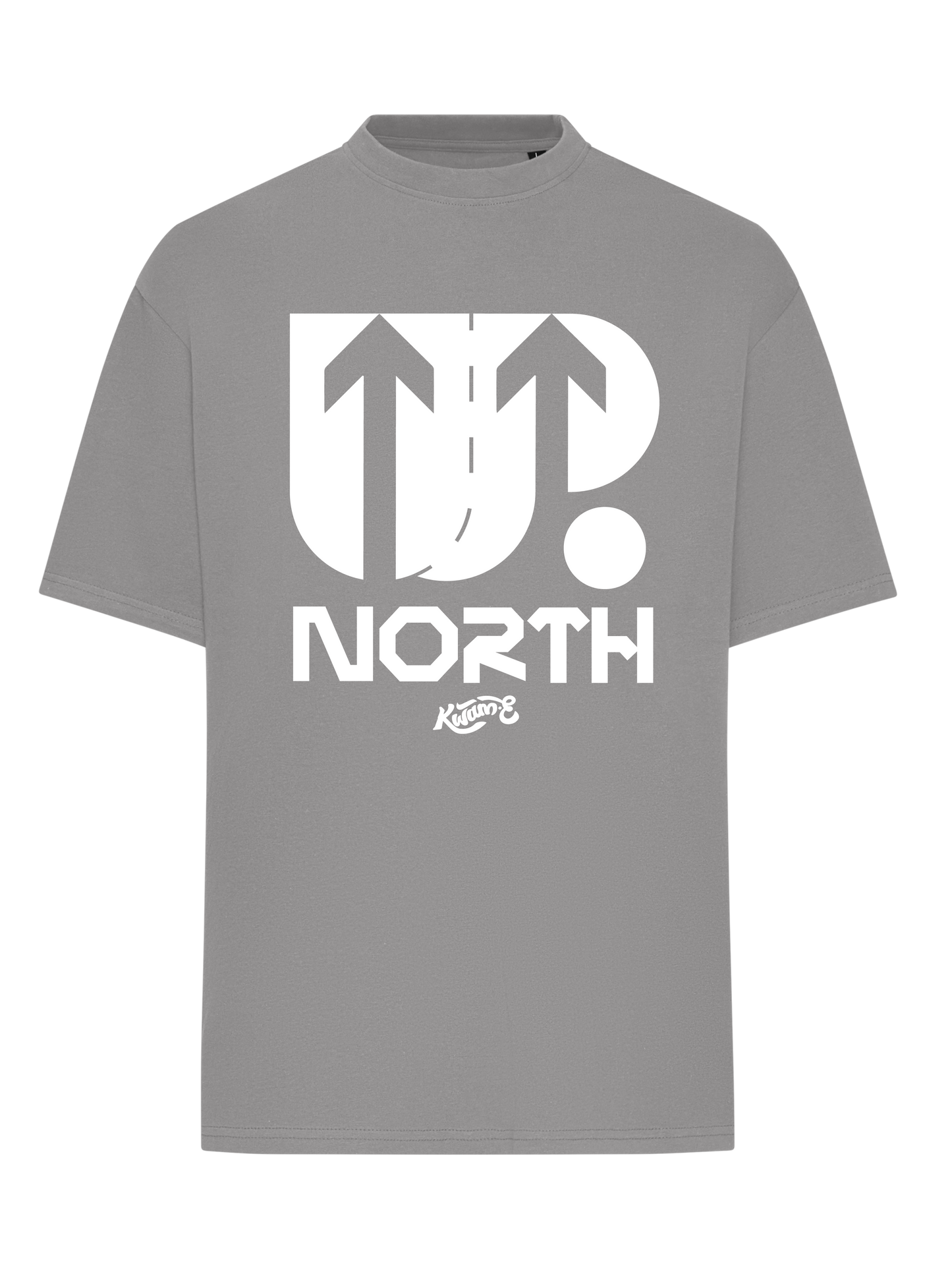 Up North Shirt (grey Edition) - Backprint Affe