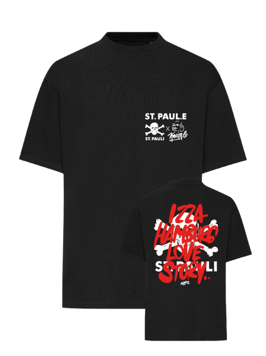 Kwam.E x St.Pauli - Izza Lovestory Tee