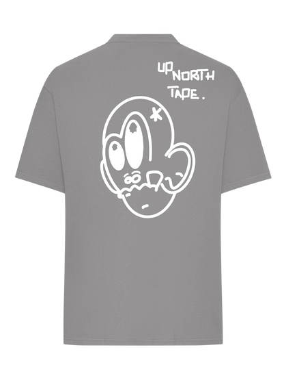 Up North Shirt (grey Edition) - Backprint Affe