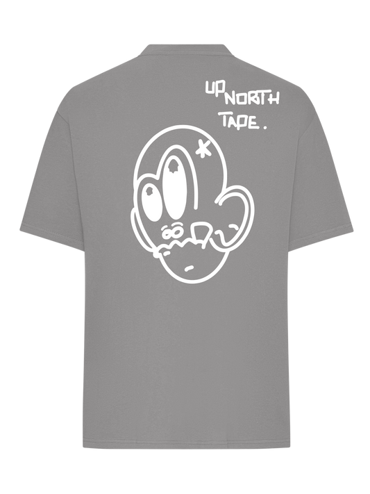 Up North Shirt (grey Edition) - Backprint Affe