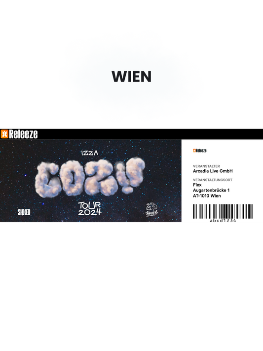 E-Ticket - Kwam.E Cozy Tour 2024 - Wien